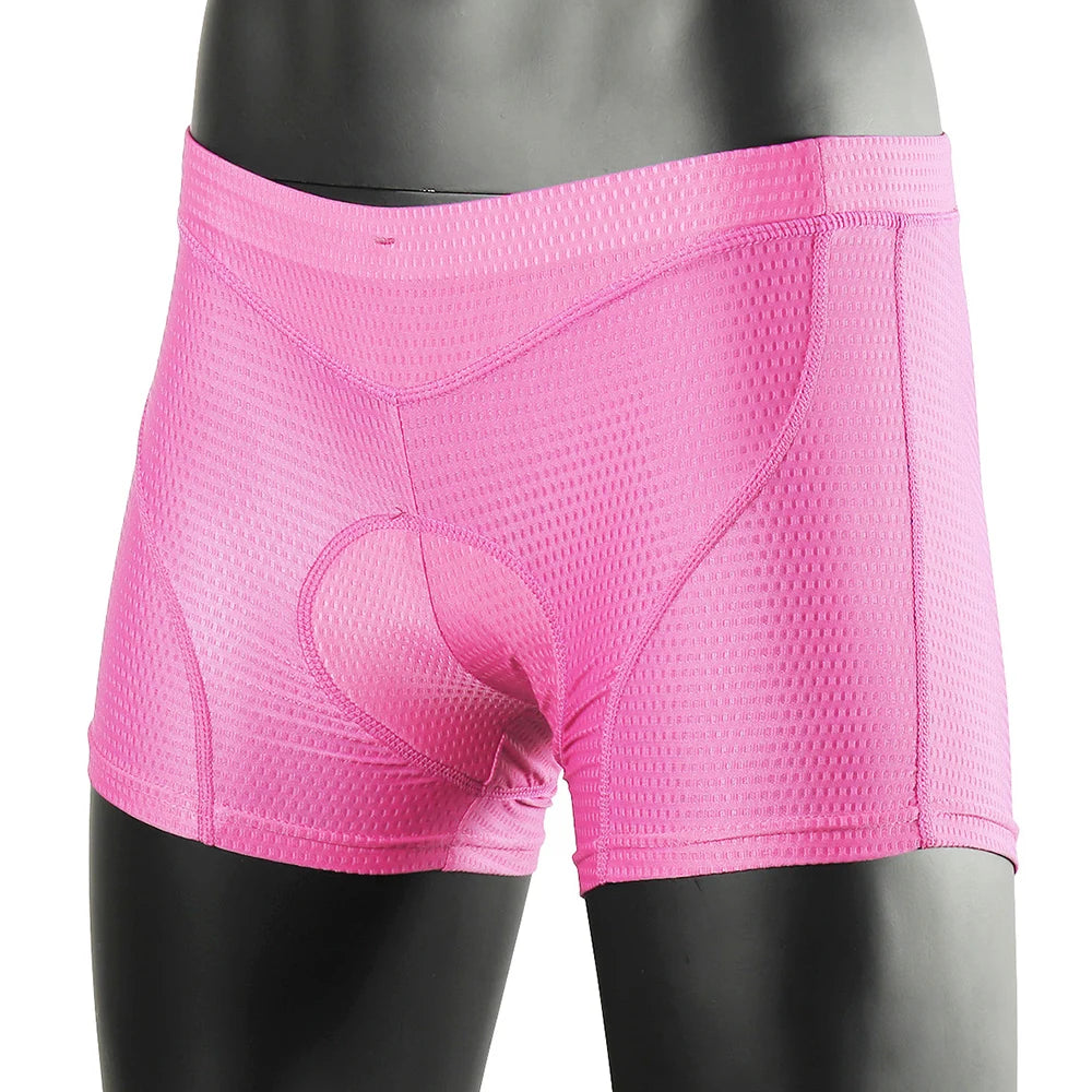 Women Bike Underwear 3D Padded MTB Bicycle Cycle Biking Underwear Shorts