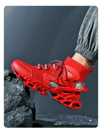 Men's Breathable Walking Tennis Running Shoes Blade Fashion Sneakers