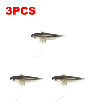 1-10PCS Fishing Lure Bait Soft Bait Tuna Lures Pink Trolling Bird Shaped Teaser For Fishing Tackle
