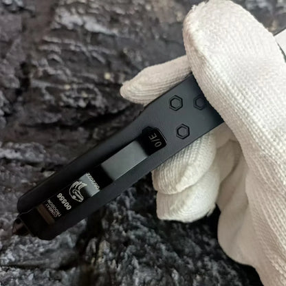 Portable Multi-purpose Pocket Knife with Zinc Alloy Handle   Outdoor Knife for Hiking, Camping and Exploration