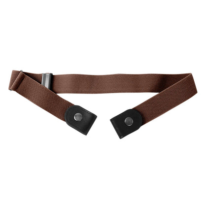 Elastic Belt Without Buckle Canvas Women Belt Stretch