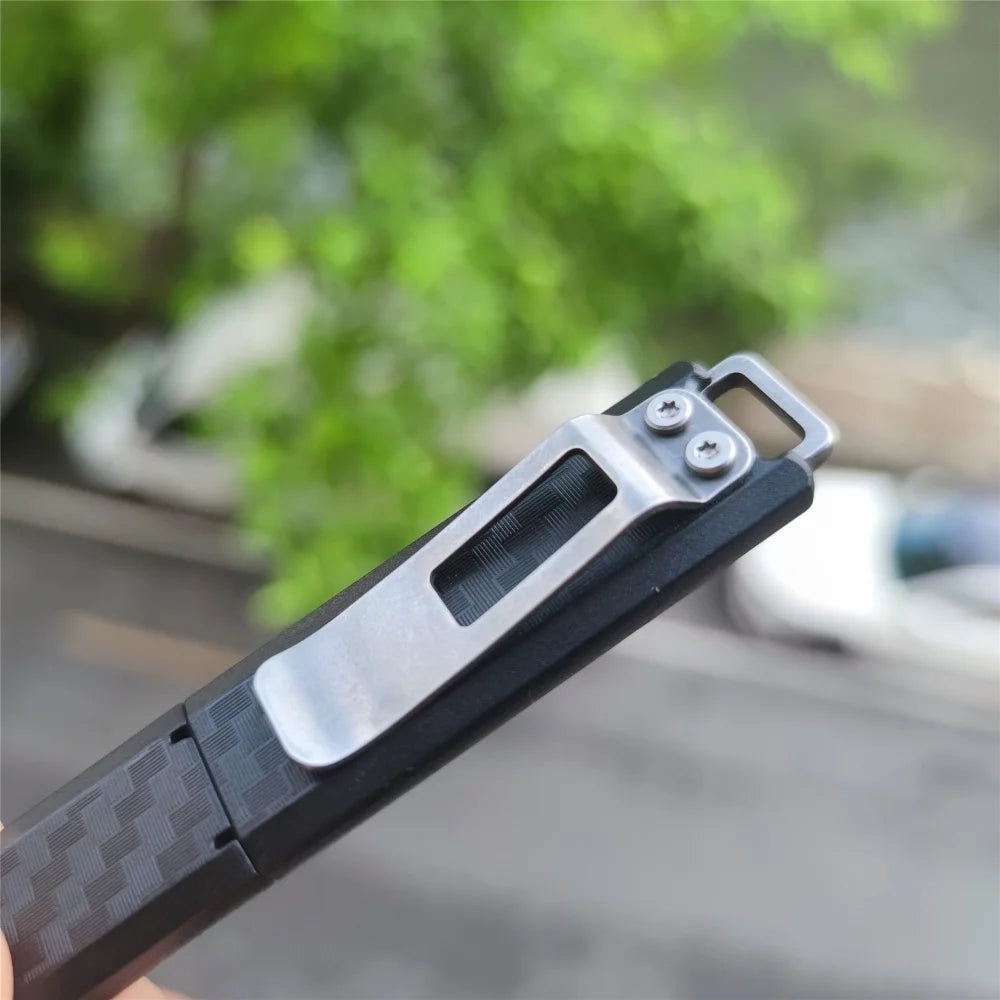 Mini Pocket Knife, Camping Portable Tool  Fixed Blade Tactical  Hiking