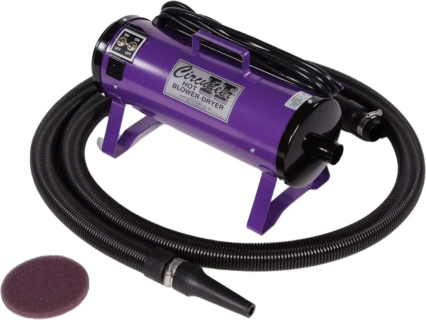 Portable Livestock Blower Dryer - 2-Speed Air for Cattle & Pet Grooming, Pink