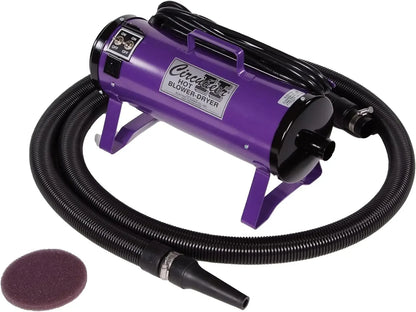 Portable Livestock Blower Dryer - 2-Speed Air for Cattle & Pet Grooming, Pink