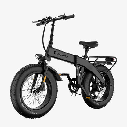 Fold Electric Bike 1400W Peak Motor Removable Battery E Bike 20 Inch Fat Tire.
