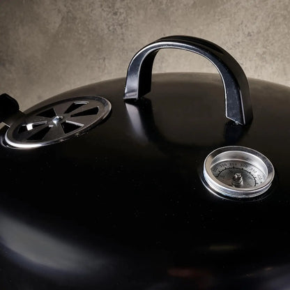 16 Gallon, Double Open-Ended Barrel Durable, High-Temperature Powder Coat Rated Up To 900 Degrees