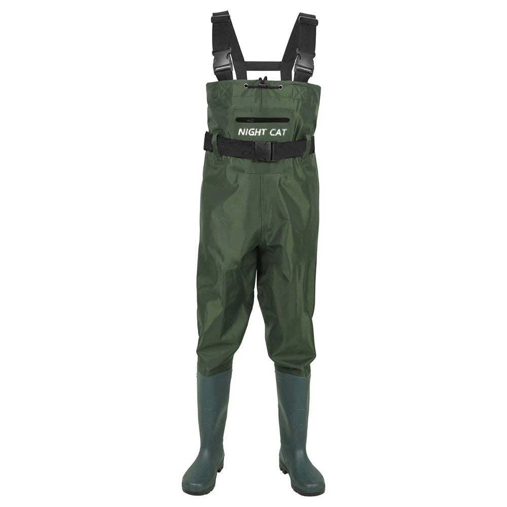 Lightweight Fishing Waders Waterproof Breathable  Fishing Hunting Chest Waders With Boots
