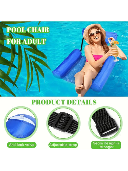 1 Packs Pool Floats Chair For Adult