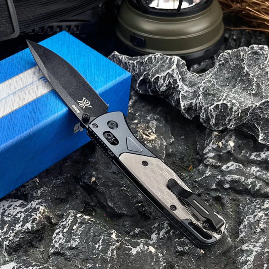 Folding Knife Aluminum Handle D2 Blade Outdoor Hunting Survival Sharp Multi-tool  Men's Gift