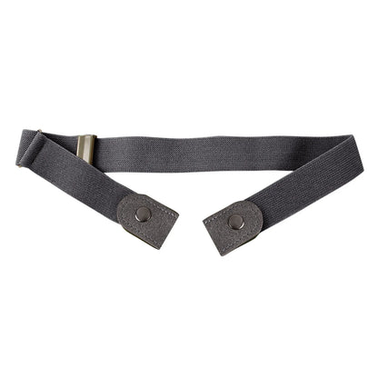 Elastic Belt Without Buckle Canvas Women Belt Stretch