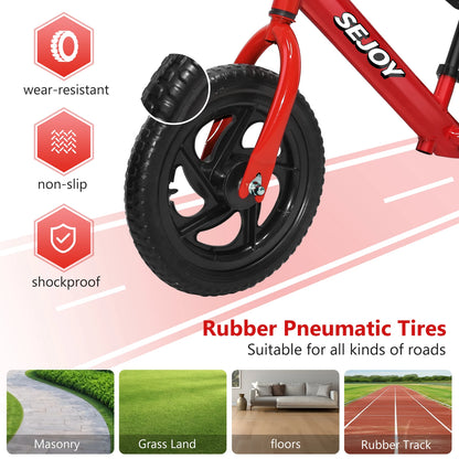 Balance Bike,Lightweight for 3-6 Year Old No Pedal Bikes for Kids