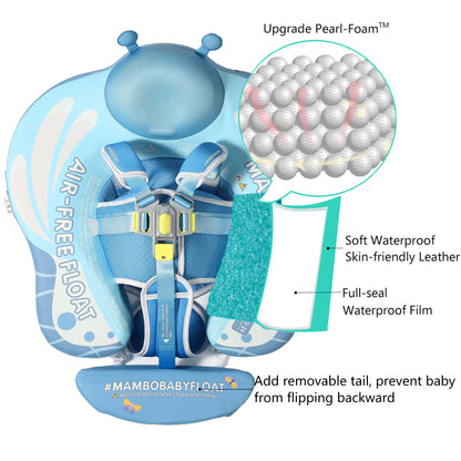 Float  Swim Float with Canopy Solid Infant Swim Trainer  3-24 Months