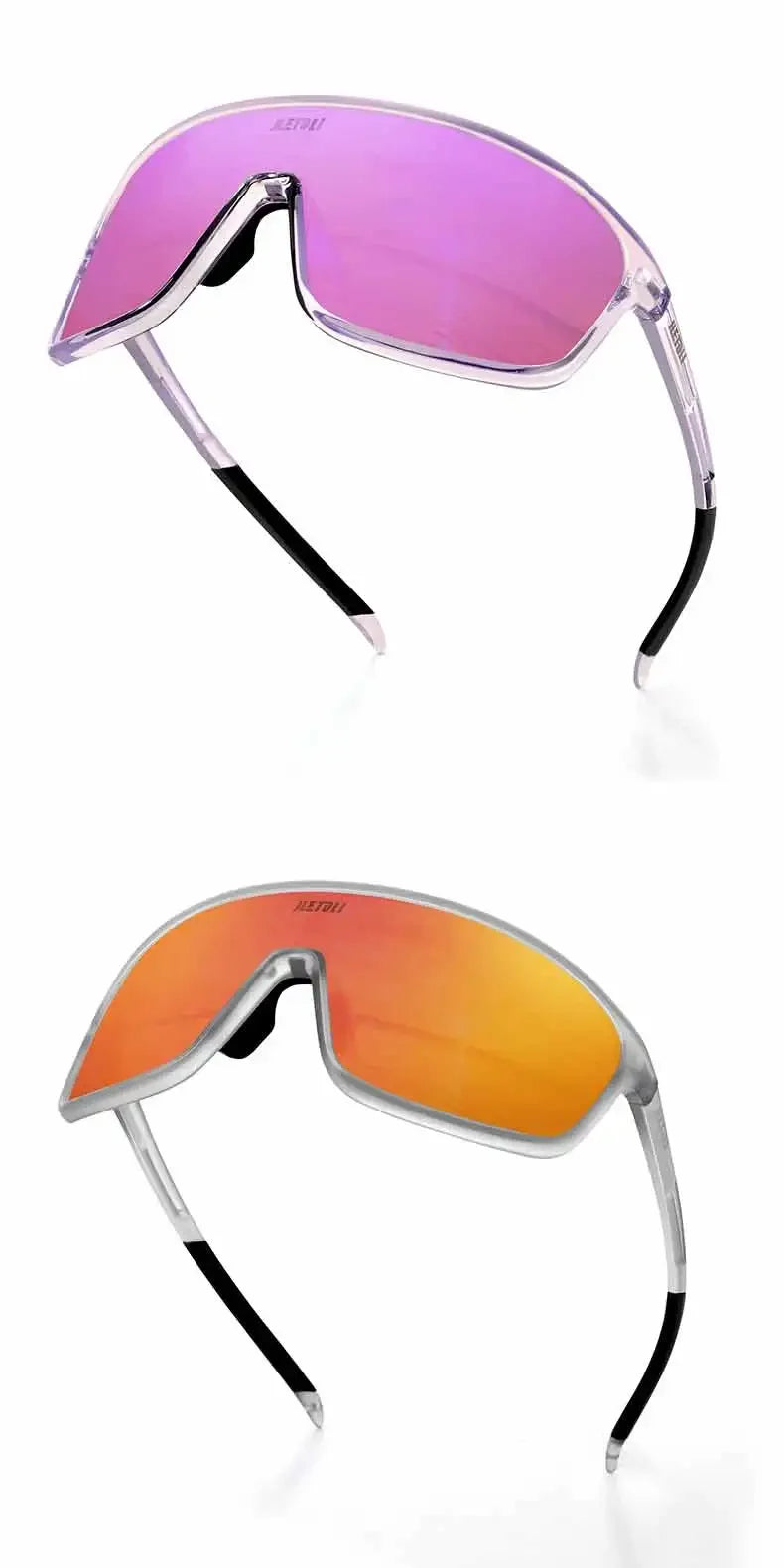 UV Protection Polarized  Cycling Glasses Windproof for Road Biking Anti-Fog Sports Sunglasses Men Women