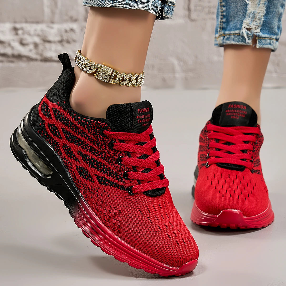 Sneakers for Women Orthopedic  Walking Shoes , Lightweight Casual Sneakers Air Running Shoes