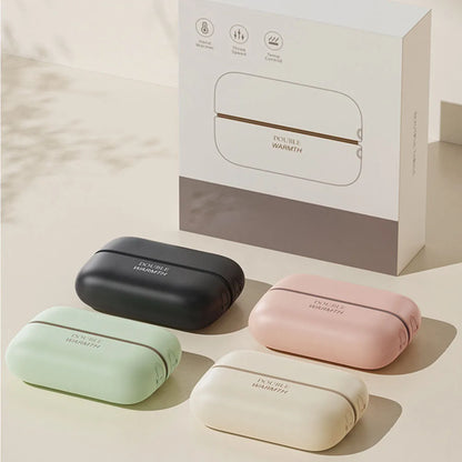 2 in 1 Magnetic Hand Warmer Mini  Heater 3 Temp Setting Split Pocket Heater Christmas Gifts