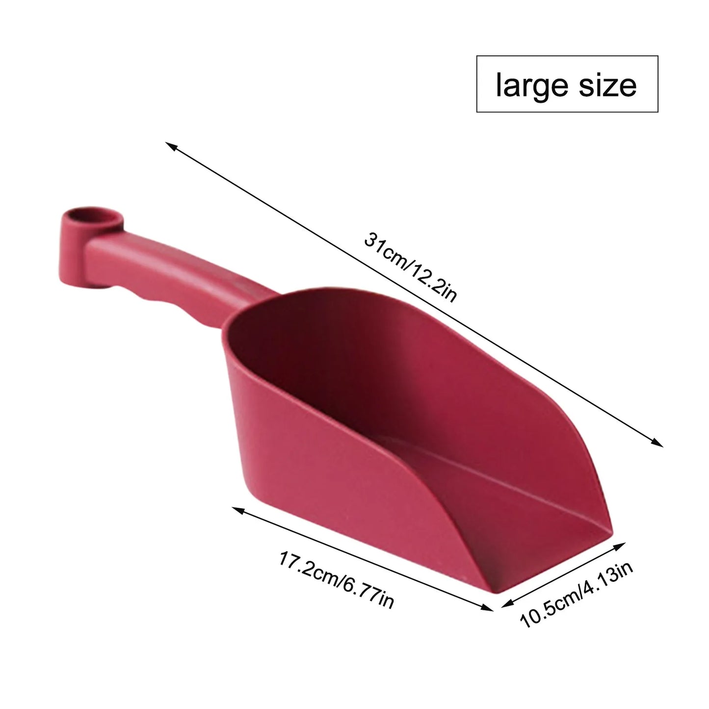 Thickened Plastic Spatula  Cat Litter Spatula Balcony Gardening Shovel Gardening Tool