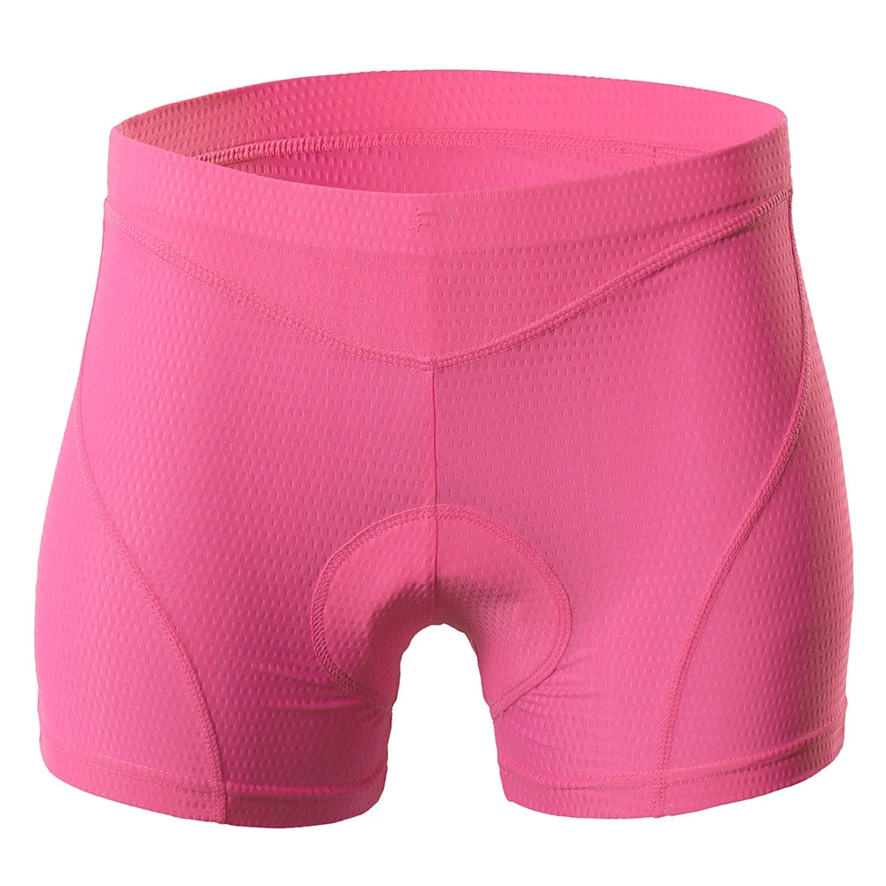 Women Bike Underwear 3D Padded MTB Bicycle Cycle Biking Underwear Shorts