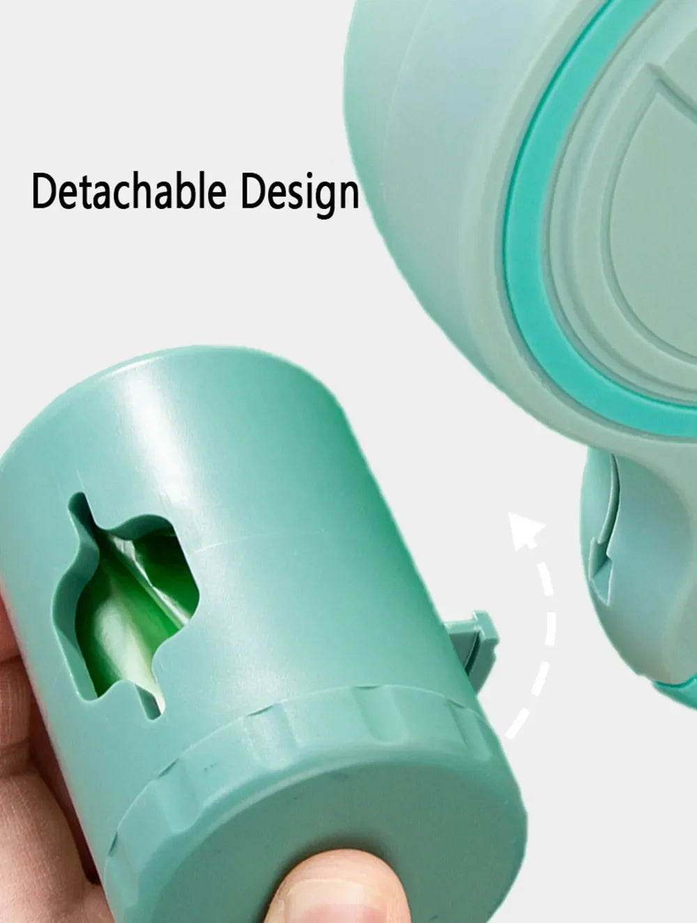 Dog Leash With Led Lights and Garbage Bag Retractable Nylon Traction Rope Belt Durable Walk Run Automatic Extension Dog Lead