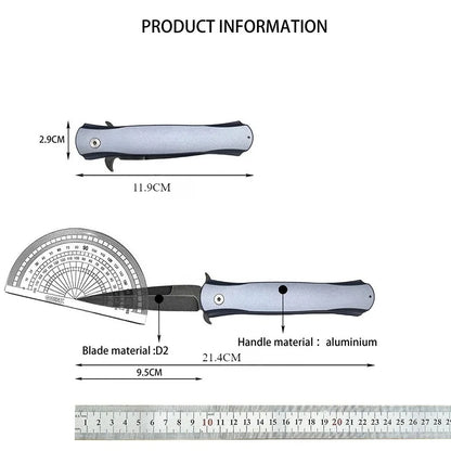 Utility Survival Pocket Folding Knife D2 Blade Multi-purpose Tactical Fishing Multifunctional