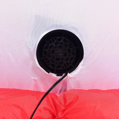 6-Ft. Inflatable Happy Birthday Cake With Lights, Outdoor Blow-Up Festive Celebration Party Decor With Blower,