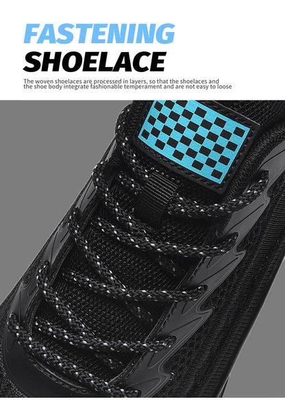 Men's air running shoes, tennis walking shoes, breathable and non slip running shoes