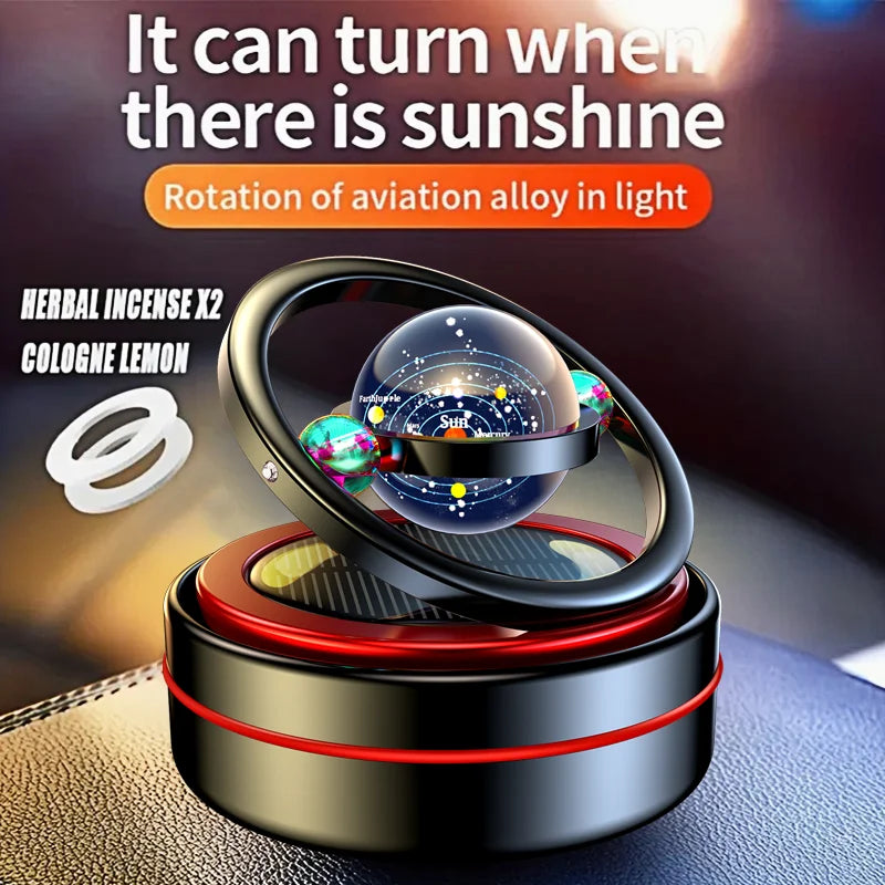 Solar Car Air freshener Aroma diffuser Accessories Interior Durable