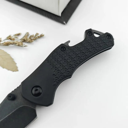 Portable Pocket Knife Steel Blade Nylon Fiber Handle Outdoor Camping Survival Tactics Hunting Knife Gift