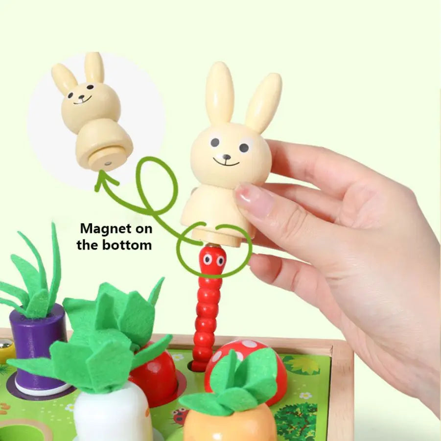 Wooden Shape Assortment Matching Children Toys Animals Game Cart Building Blocks Kids Christmas Gifts