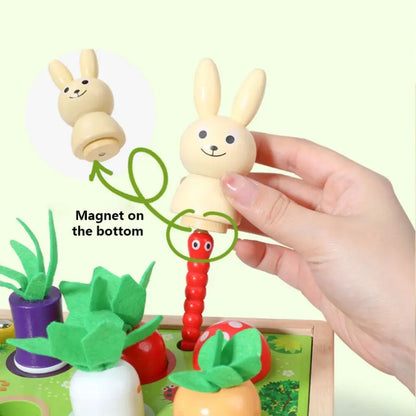 Wooden Shape Assortment Matching Children Toys Animals Game Cart Building Blocks Kids Christmas Gifts