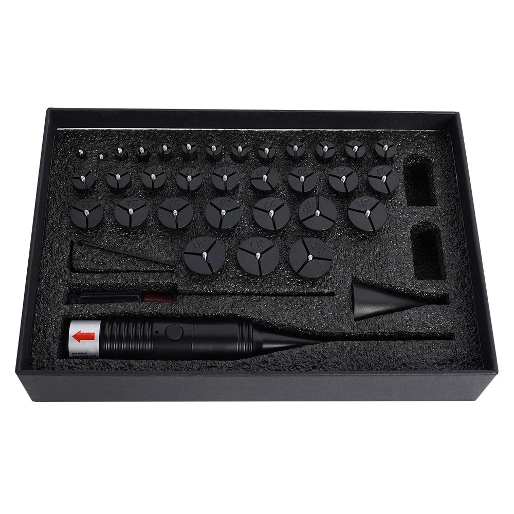 Laser Collimator Sight Kit for Rifle & Pistol Parallel Calibration Hunting Point Sight Suitable for Full Caliber