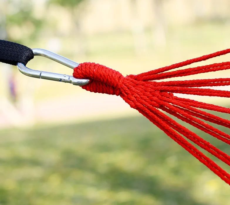 Portable  Hammock  Hanging Sturdy & Comfortable lTree Straps, Up to 440 l