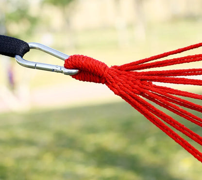 Portable  Hammock  Hanging Sturdy & Comfortable lTree Straps, Up to 440 l