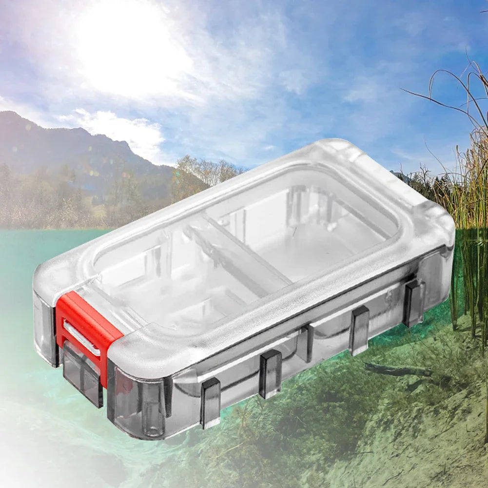 Fishing Tackle Box Waterproof Double Side Storage Container Accessories Organizer Case for Hook Lure