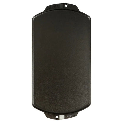 Seasoned Cast Iron Reversible Grill/Griddles are Durable for High-Temperature Cooking and Grilling