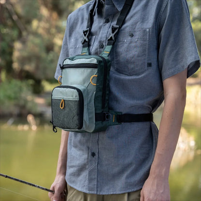 Fly Fishing Gear Bag Chest Bag, Small Soft Surface