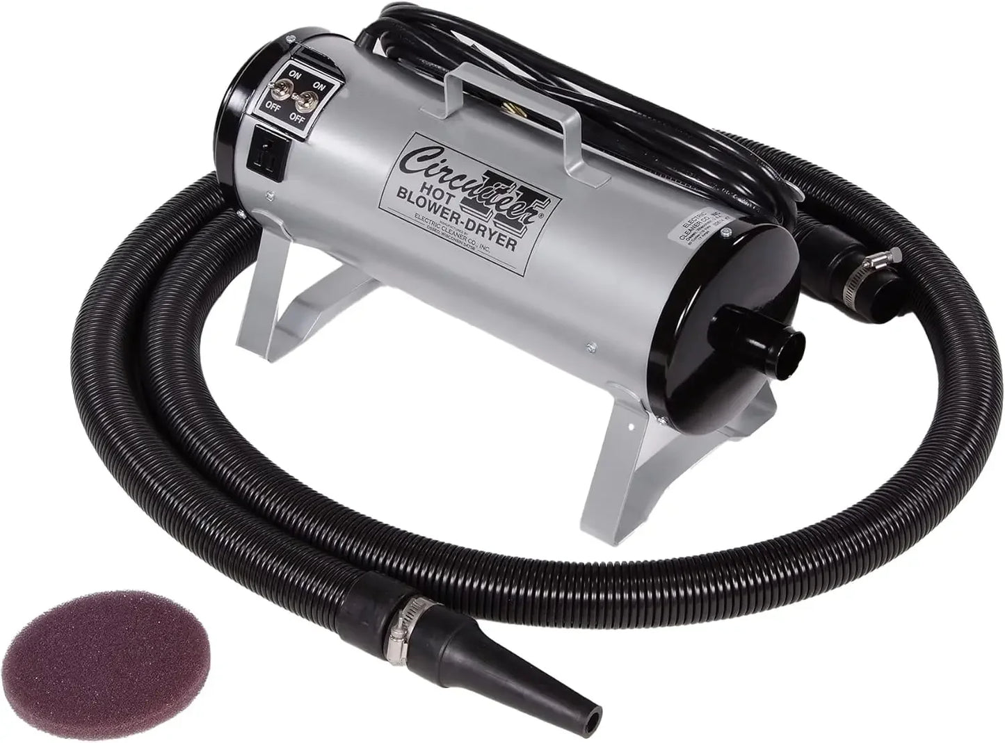 Portable Livestock Blower Dryer - 2-Speed Air for Cattle & Pet Grooming, Pink