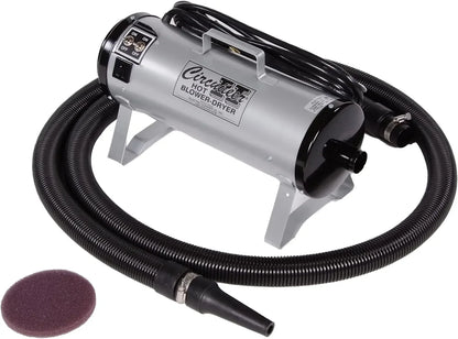 Portable Livestock Blower Dryer - 2-Speed Air for Cattle & Pet Grooming, Pink