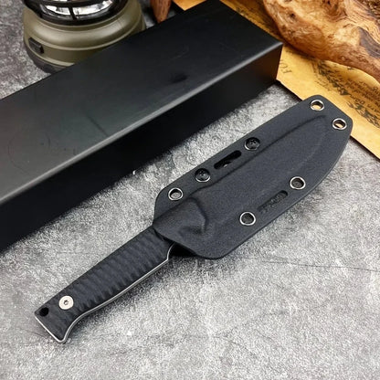 High Hardness Straight Knife Steel Blade Handle Outdoor Camping Survival Hunting Knife Cutting Knife