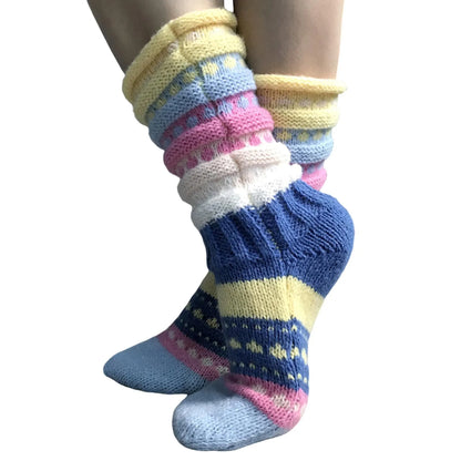 Winter Thread Socks Washable Anti-Freezing Thermal  Suitable for Indoor and Outdoor