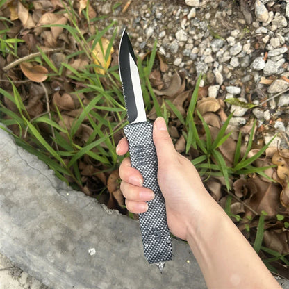 Carbon Fiber Folding Knives 440c Blade Zinc Alloy Handle Camping Survival Durable Multitools