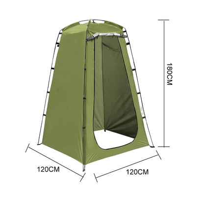 Portable Privacy Shower Outdoor Waterproof Changing Room Shelter for Camping Hiking Beach Toilet Shower Bathroom