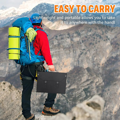 Foldable Solar Panel 100W/60W/40W Portable Waterproof Solar Charger with USB DC Output