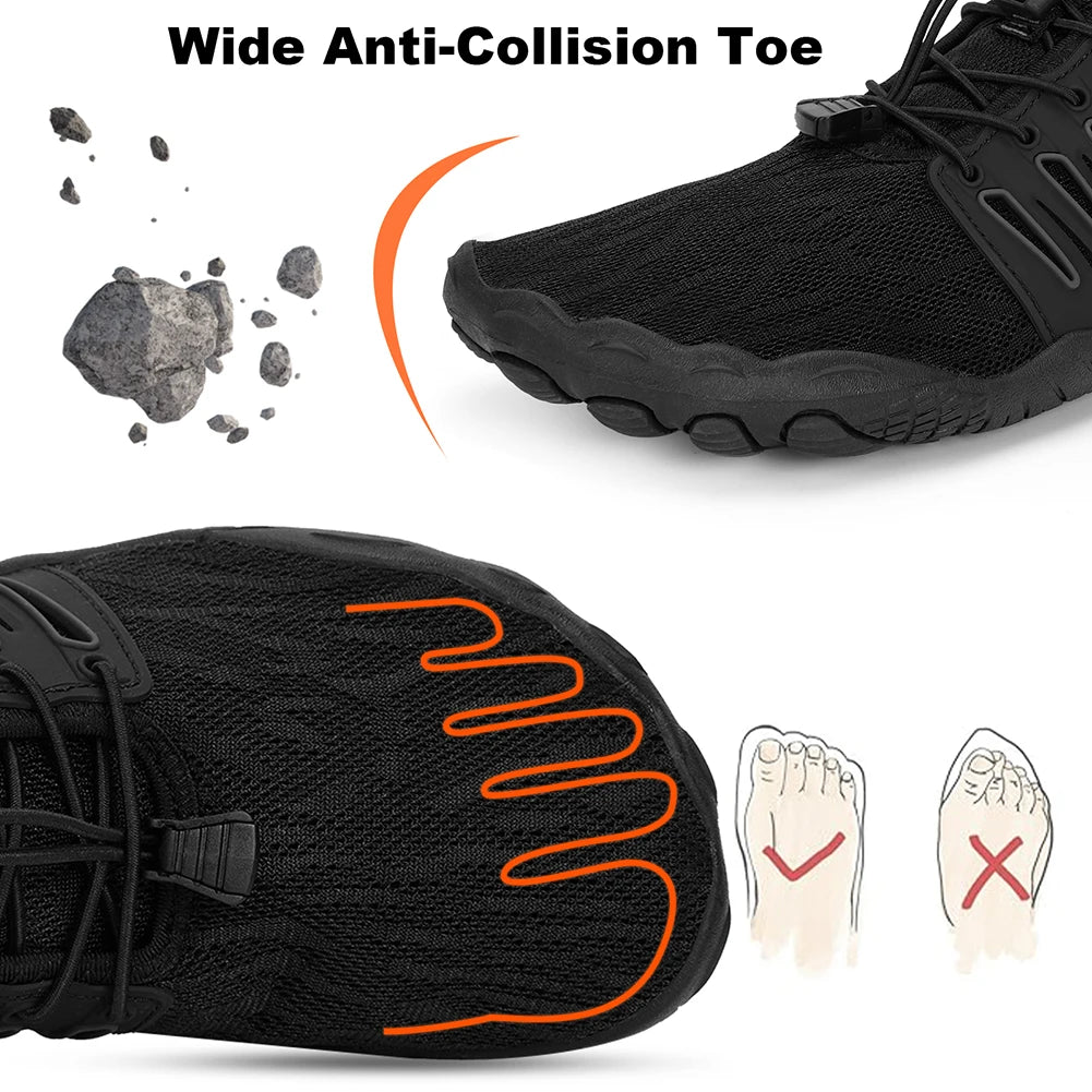 Unisex Water Shoes Lightweight  Non Slip Barefoot Beach Shoes Quick Drying