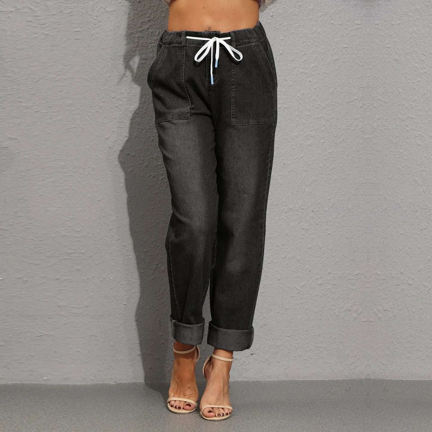 Women's Push Up Elastic Skinny Jeans Slim Fit Pants For Women Sweatpants Fashion Denim Pants Trousers