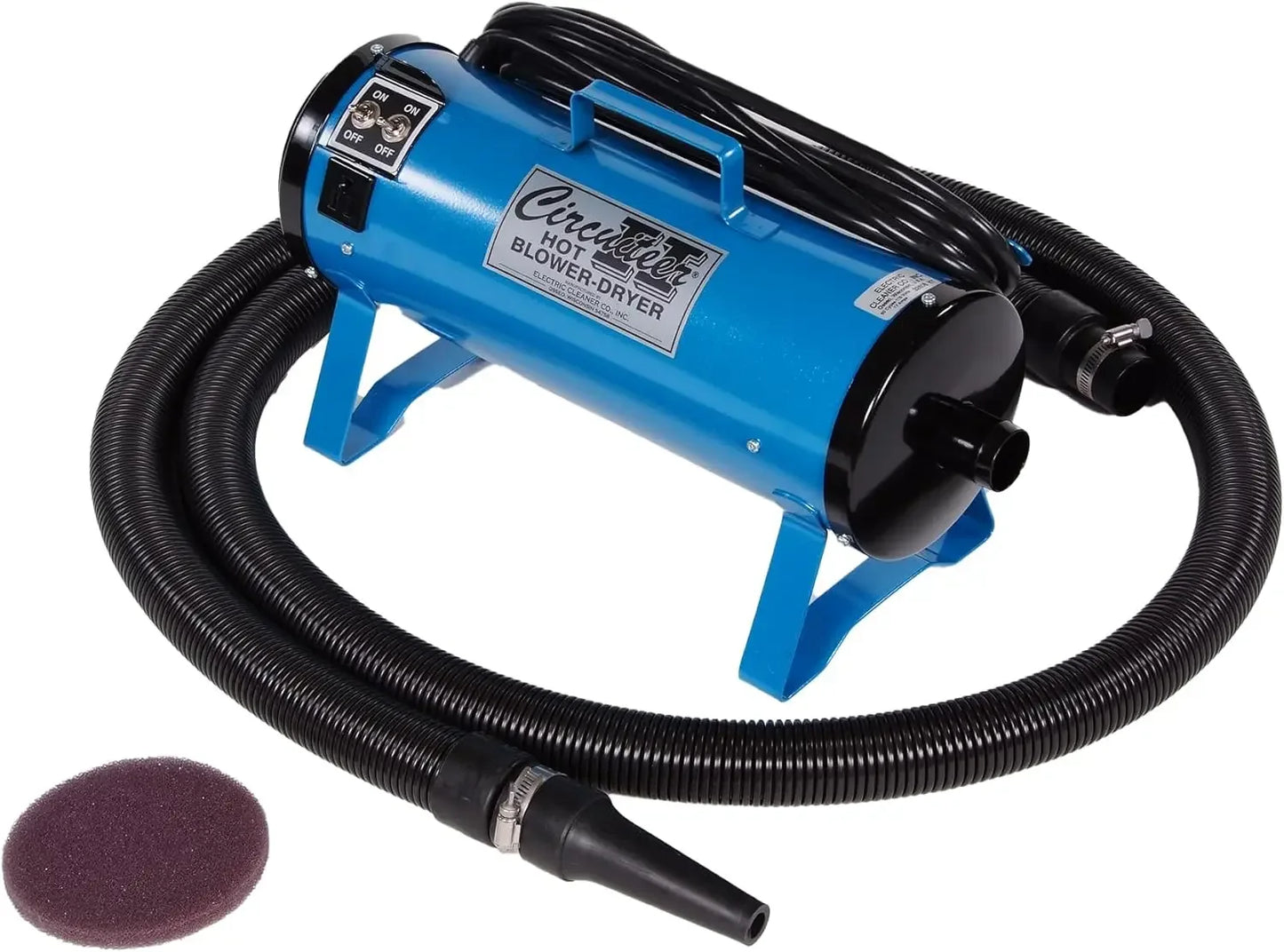 Portable Livestock Blower Dryer - 2-Speed Air for Cattle & Pet Grooming, Pink