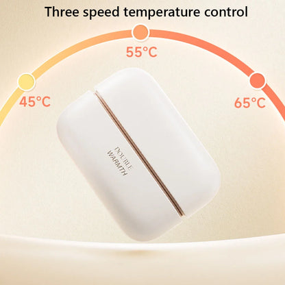 2 in 1 Magnetic Hand Warmer Mini  Heater 3 Temp Setting Split Pocket Heater Christmas Gifts