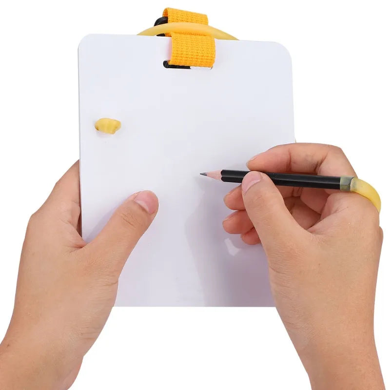 Underwater Writing Slate Board with Swivel Clip and Pencil for Water Sports Diving Swimming