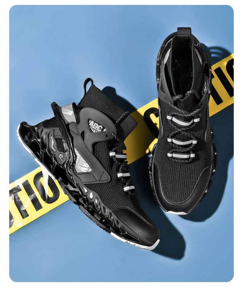 Men's Breathable Walking Tennis Running Shoes Blade Fashion Sneakers