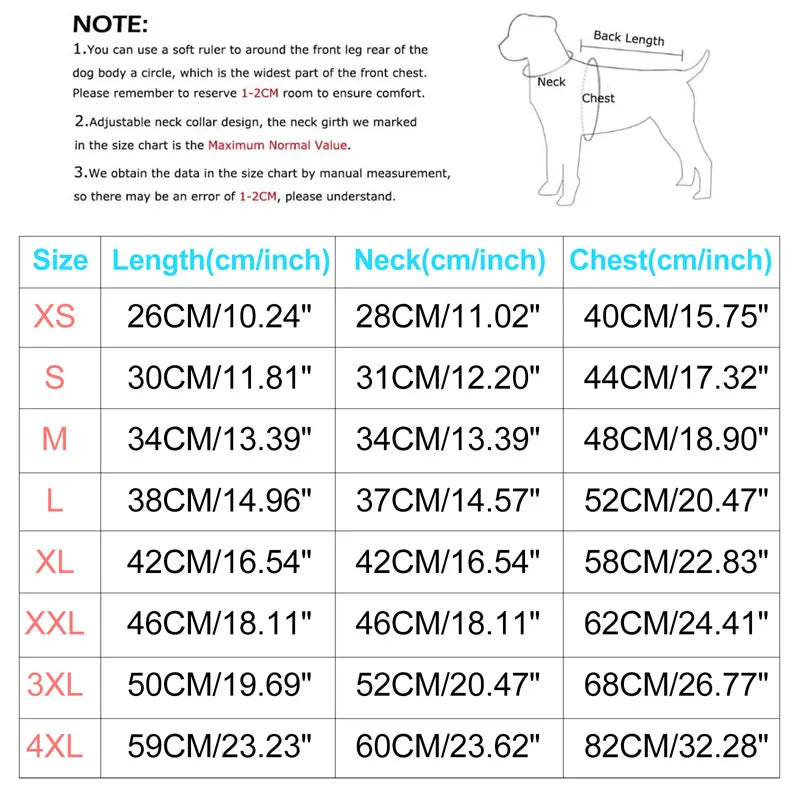 Winter Warm Jacket Waterproof Pet Coat for Small Large Dog Fleece with Harness