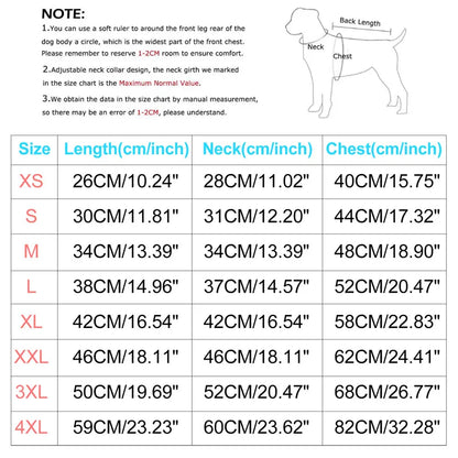 Winter Warm Jacket Waterproof Pet Coat for Small Large Dog Fleece with Harness